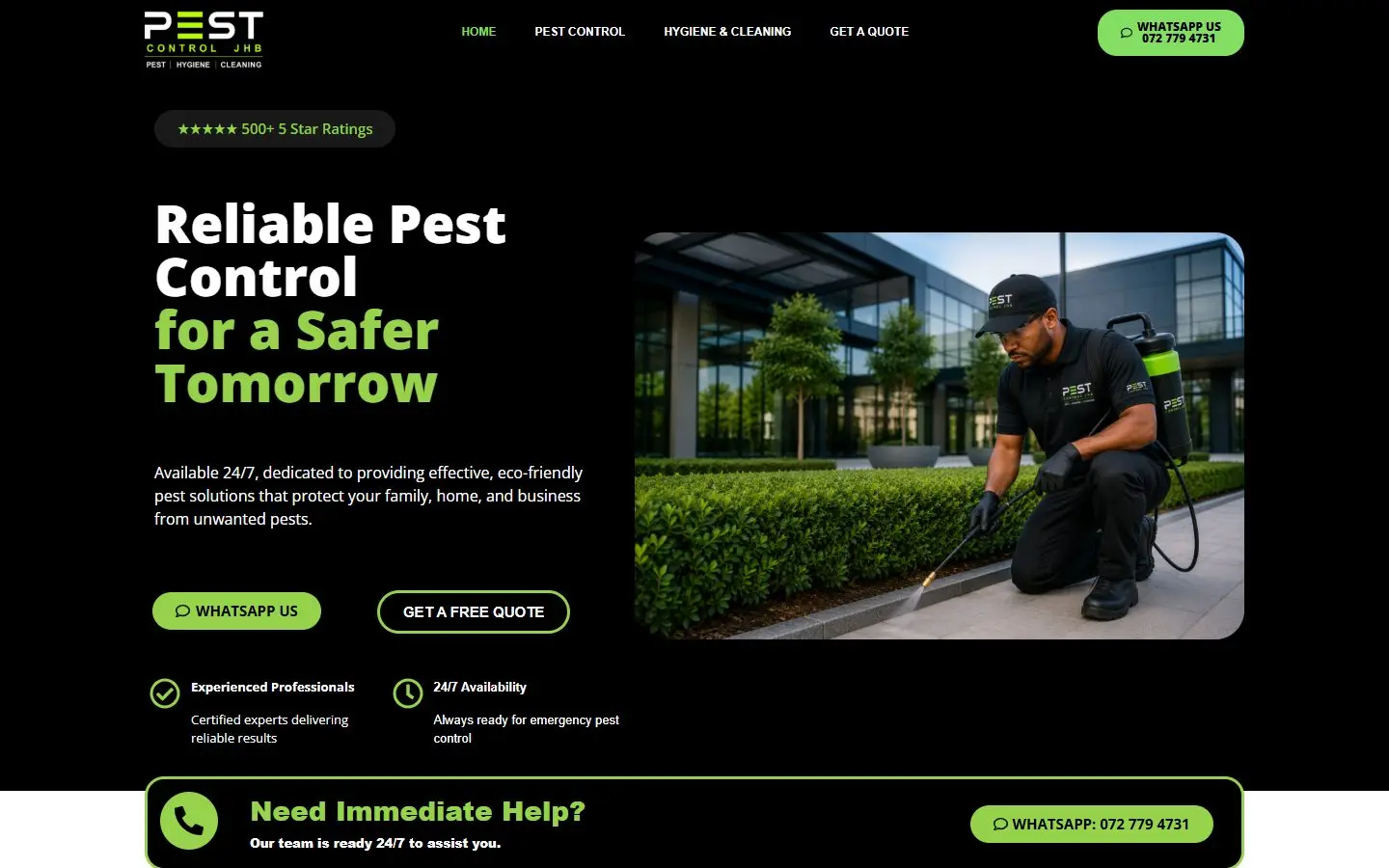 Pest Control JHB