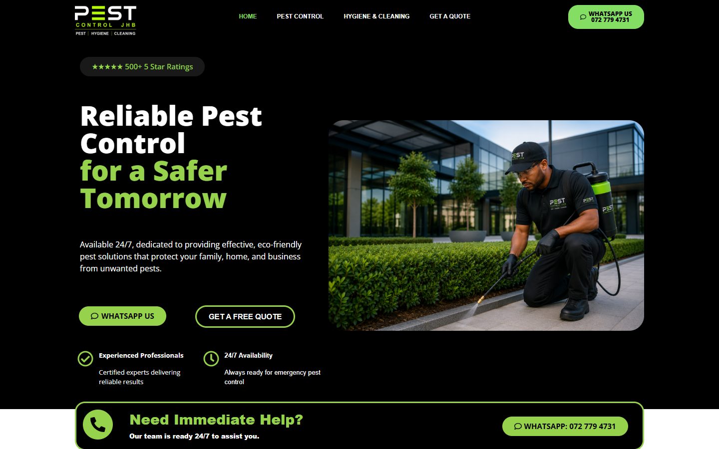 Pest Control JHB