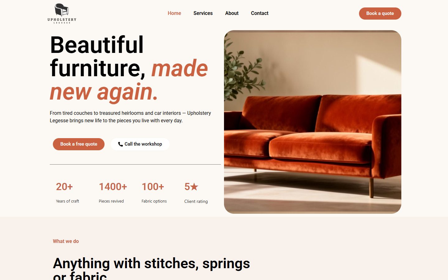 Legesse Upholstery